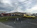 2016 Carlisle Chrysler Nationals - 70 Charger Registry Tent Set Up