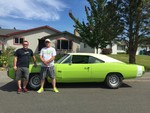 Kyle (Dealer Demo) and John (Green Hornet)with John's 70 R/T