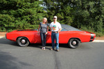 70 Registry member Tolley with Cherielynn Westrich from Chip Foose TV show Overhaulin'